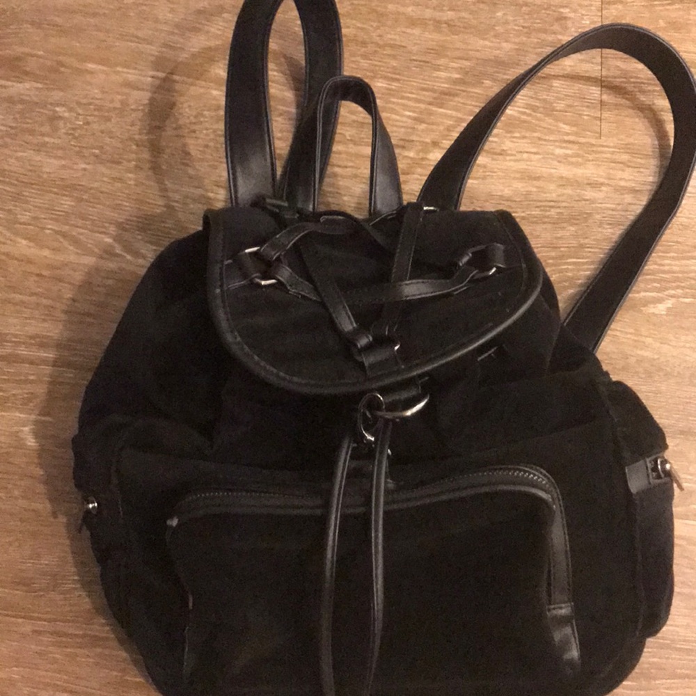 Killstar velvet pentagram backpack